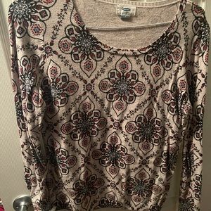 Patterned sweater
